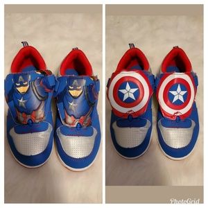 Marvel Captain America Reversible Sneakers Youth 3